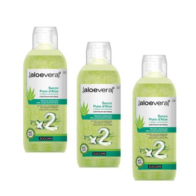 ALOEVERA2 SUCCO PURO ALOE 3P 1L