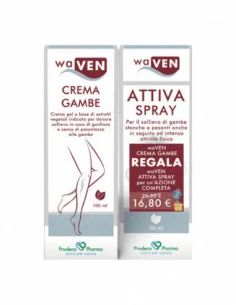 WAVEN CREMA GAMBE 100ML + ATTIVA SPRAY